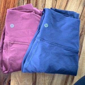 2 Lulu lemon Wunder Under